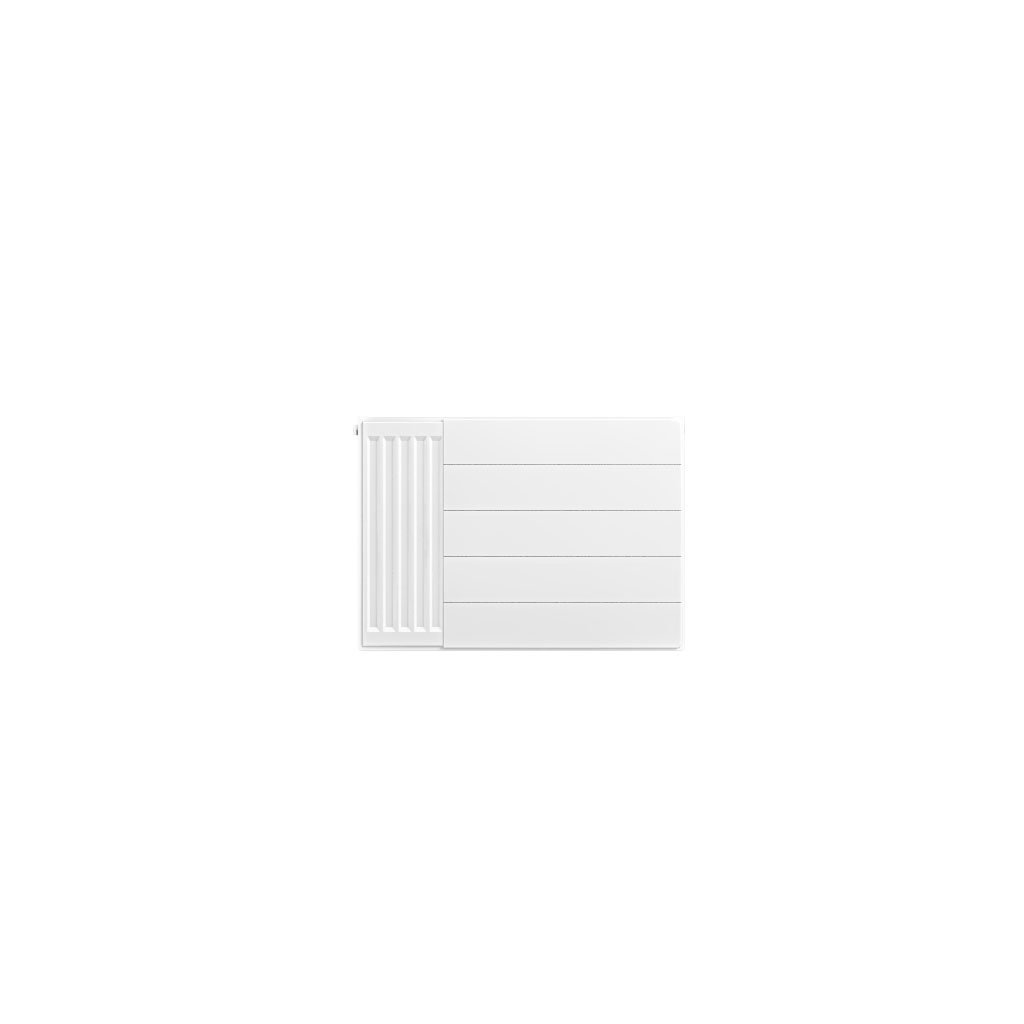 Eastbrook Flat Cover Plate With Lines – Gloss White - 500mm x 700mm
