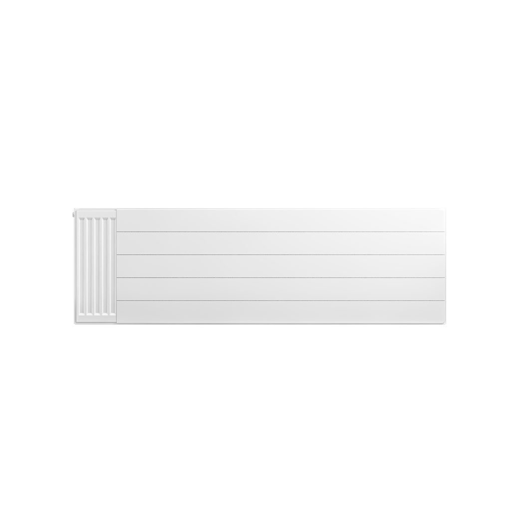Eastbrook Flat Cover Plate With Lines – Gloss White - 500mm x 1600mm