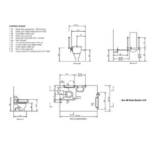 Eastbrook Close Coupled Doc M Pack - Image 2