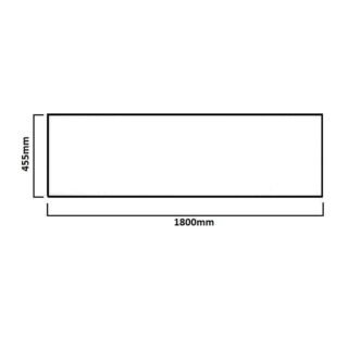 Eastbrook Acer Bath Front Panel Long - Image 3