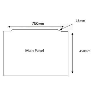 Eastbrook Acer Bath End Panel - Image 3