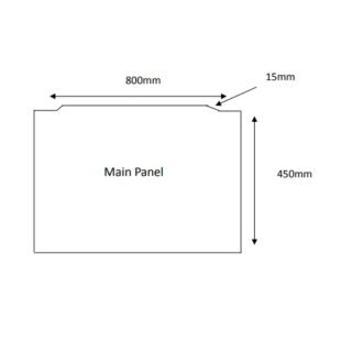 Eastbrook Acer Bath End Panel - Image 4