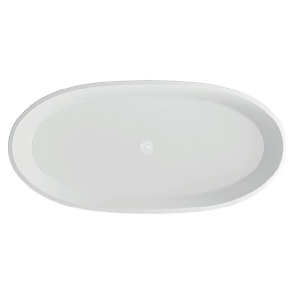 Eastbrook Wandsworth Freestanding Double Ended Bath With Waste - 1500mm x 720mm