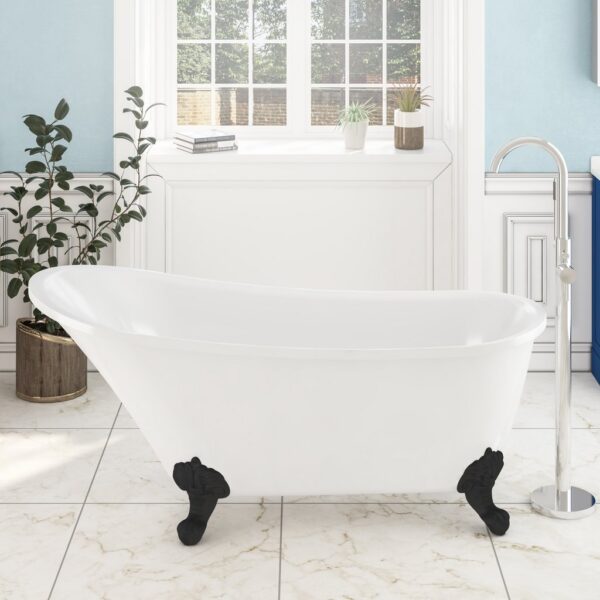 Eastbrook Richmond Freestanding Bath - 1620mm x 690mm - No TH - Image 8