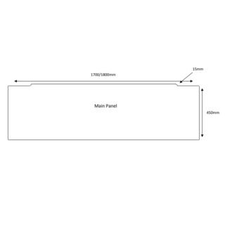 Eastbrook Sherwood Original Bath front Panel Long - Image 2