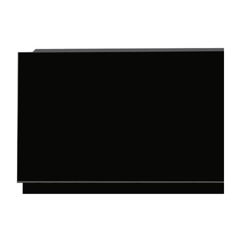 Eastbrook Diamante Bath End Panel – 800mm Wide - High Gloss Black