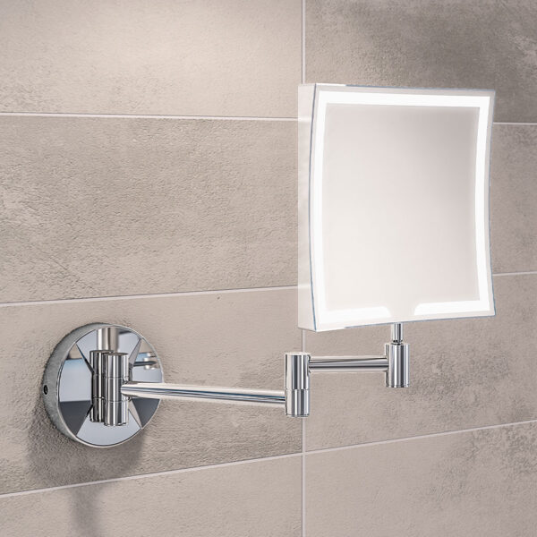 Eastbrook Square LED Magnifying Mirror - 320mm x 245mm