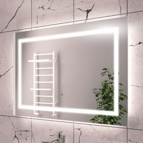 Eastbrook Bivieve Rectangular Illuminated Mirror