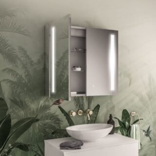 Eastbrook Castellano 2 Door LED Illuminated Mirror Cabinet - Image 2