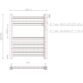 Eastbrook Biava Straight Heated Towel Rail - Chrome - Image 12