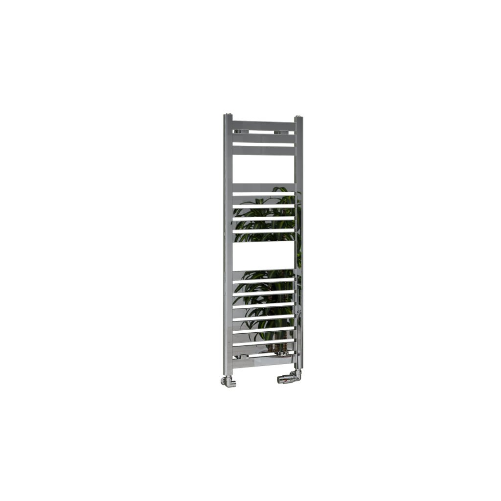 Eastbrook Staverton Straight Heated Towel Rail – Chrome - 1200mm x 400mm