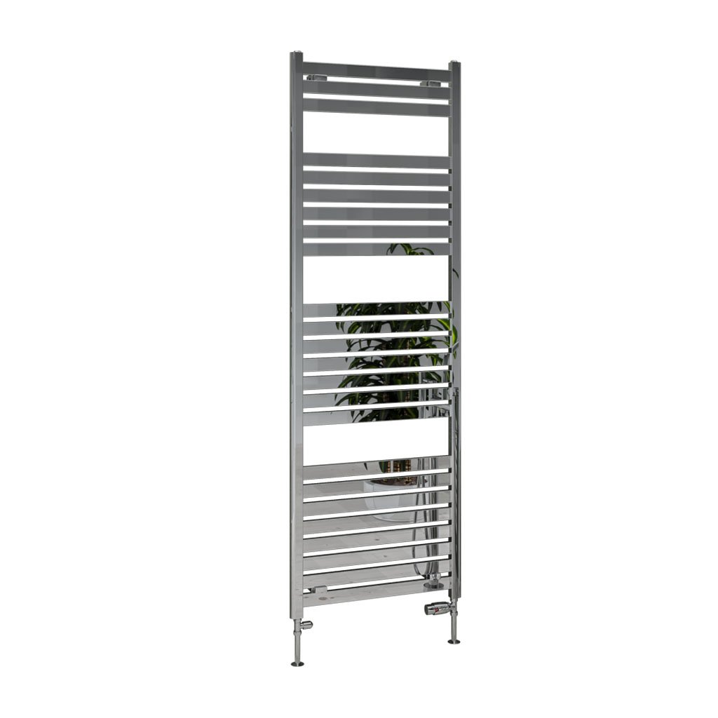 Eastbrook Staverton Straight Heated Towel Rail – Chrome - 1800mm x 600mm