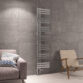 Eastbrook Leonardo Straight Heated Towel Rail - Chrome - Image 4