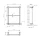 Eastbrook Stour Straight Heated Towel Rail - Brushed Brass - Image 9