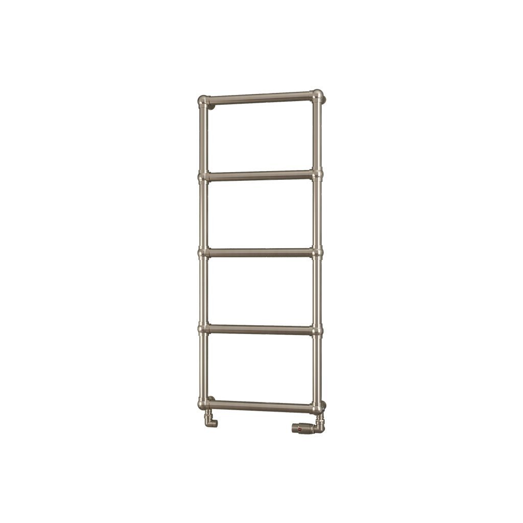 Eastbrook Stour Straight Heated Towel Rail – Brushed Brass - 1195mm x 500mm