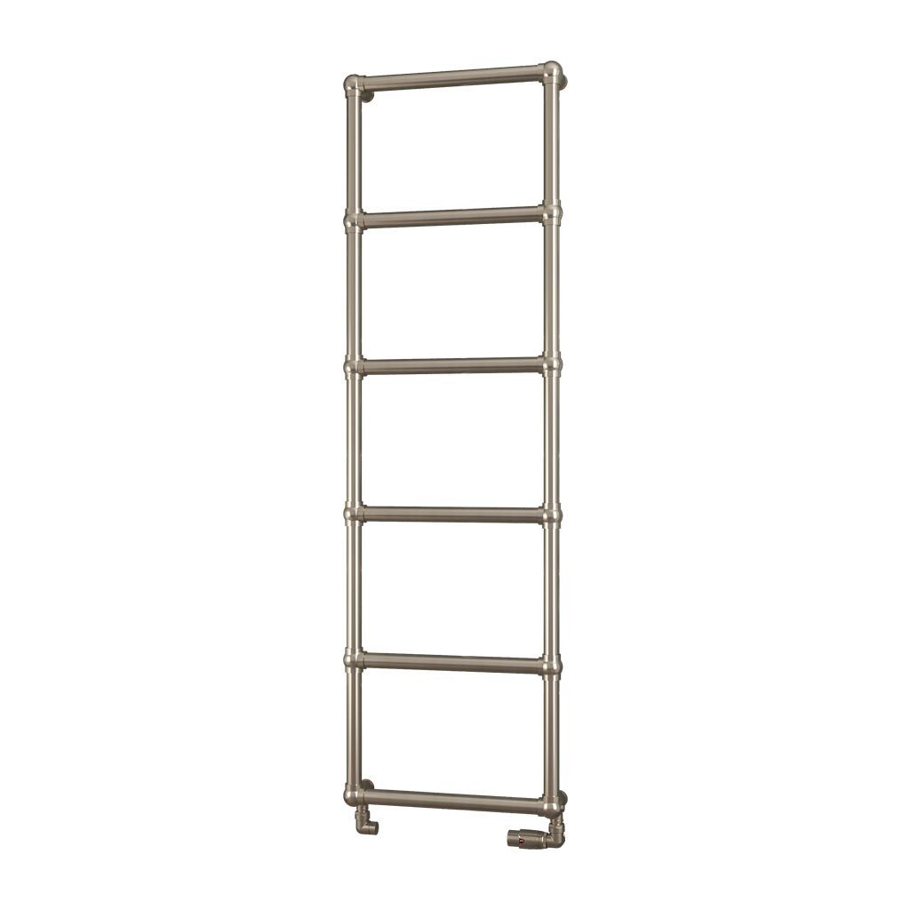 Eastbrook Stour Straight Heated Towel Rail – Brushed Brass - 1550mm x 500mm