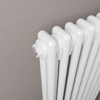 Eastbrook Imperia 2 Column Radiator - Gloss White - Image 11