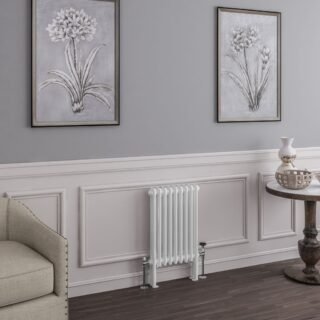 Eastbrook Imperia 2 Column Radiator - Gloss White - Image 4