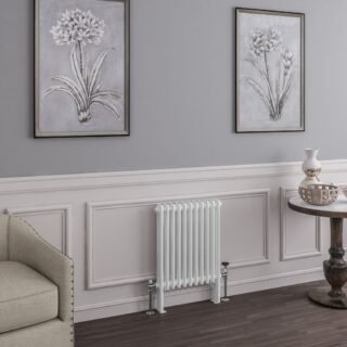 Eastbrook Imperia 2 Column Radiator - Gloss White - Image 6