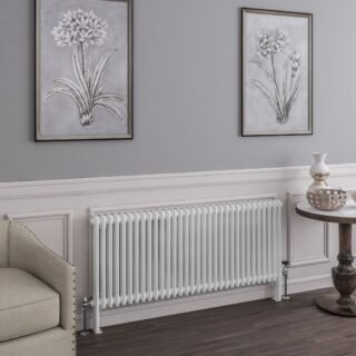 Eastbrook Imperia 2 Column Radiator - Gloss White - Image 9