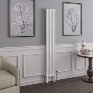Eastbrook Imperia 2 Column Radiator - Gloss White - Image 10