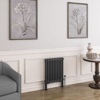 Eastbrook Imperia 2 Column Radiator - Matt Anthracite - Image 6