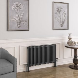 Eastbrook Imperia 2 Column Radiator - Matt Anthracite - Image 8