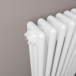 Eastbrook Imperia 3 Column Radiator - Gloss White - Image 11