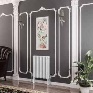 Eastbrook Imperia 3 Column Radiator - Gloss White - Image 6