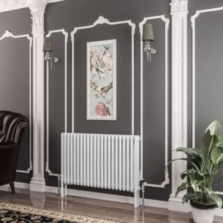 Eastbrook Imperia 3 Column Radiator - Gloss White - Image 8