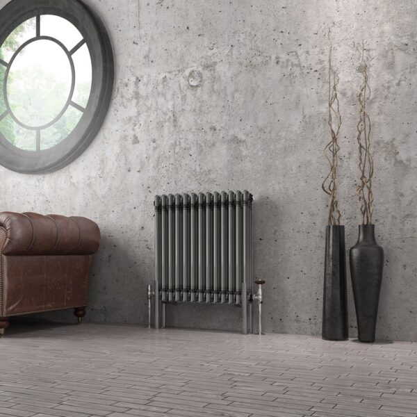 Eastbrook Imperia 3 Column Radiator - Bare Metal - Image 2