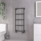 Eastbrook Stour Straight Heated Towel Rail - Matt Anthracite - Image 4