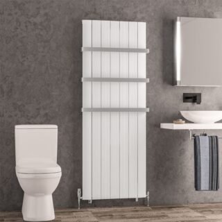 Eastbrook Trent Aluminium Designer Radiator - Matt White - Image 11