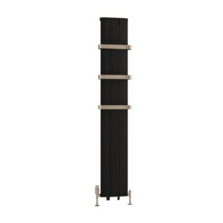 Eastbrook Trent Aluminium Designer Radiator - Matt Black - Image 12