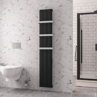 Eastbrook Derwent Dry Element Aluminium Designer Radiator - Matt White - Image 22