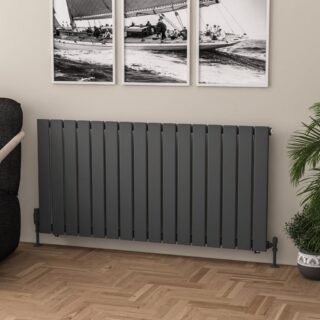 Eastbrook Warrington Type 10 Designer Radiator - Matt Anthracite - Image 6