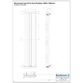Eastbrook Warrington Type 20 Designer Radiator - Matt Anthracite - Image 19