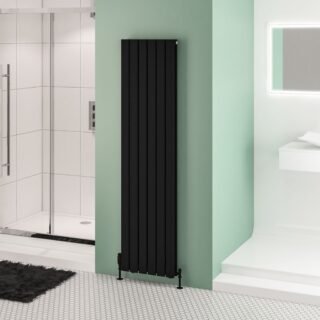 Eastbrook Warrington Type 20 Designer Radiator - Matt Black - Image 9