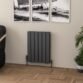Eastbrook Warrington Type 20 Designer Radiator - Matt Anthracite - Image 2