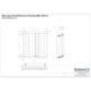 Eastbrook Warrington Type 20 Designer Radiator - Matt Anthracite - Image 14