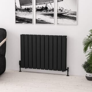 Eastbrook Warrington Type 20 Designer Radiator - Matt Black - Image 4