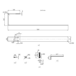 Eastbrook Warrington Towel Hanger - Polished Stainless Steel - Image 21