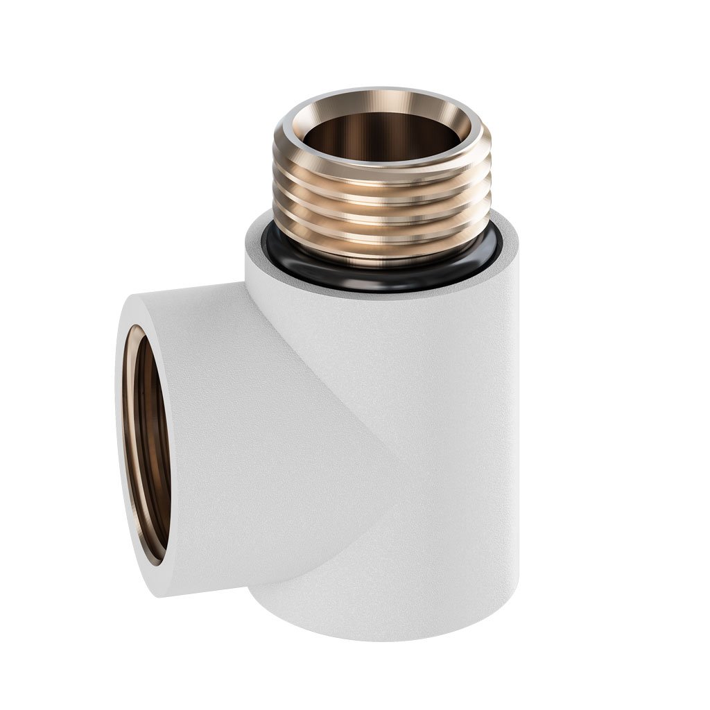 Eastbrook Dual Fuel Elbow - Matt White
