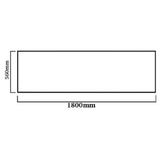Eastbrook Beauforte Reinforced Bath Front Panel Long - White - Image 7