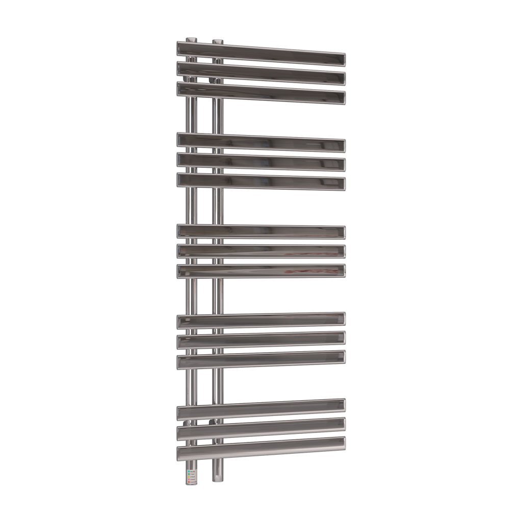 Eastbrook Loddon Dry Element Straight Designer Electric Towel Rail – Chrome - 1200mm x 500mm