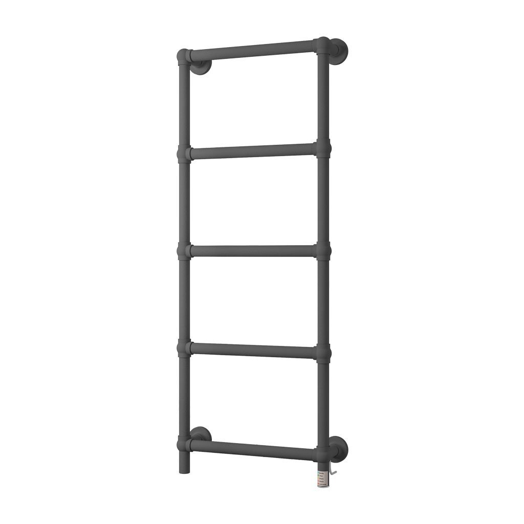 Eastbrook Kennet Dry Element Electric Towel Rail – Matt Anthracite - 1200mm x 500mm