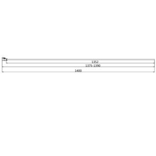 Eastbrook Vantage Easy Clean Walk-In Wetroom Glass Panel - 8mm Glass - Brushed Brass - Image 12