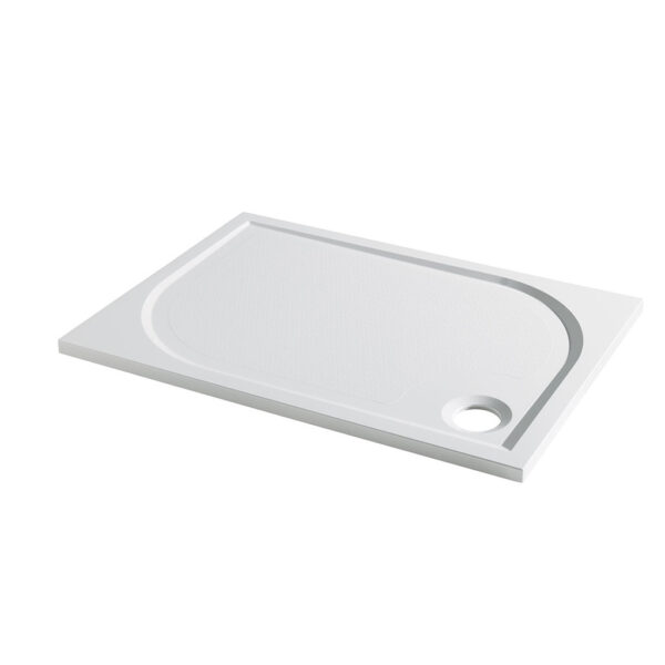 Eastbrook Vanguard 25 Rectangular Shower Tray - White