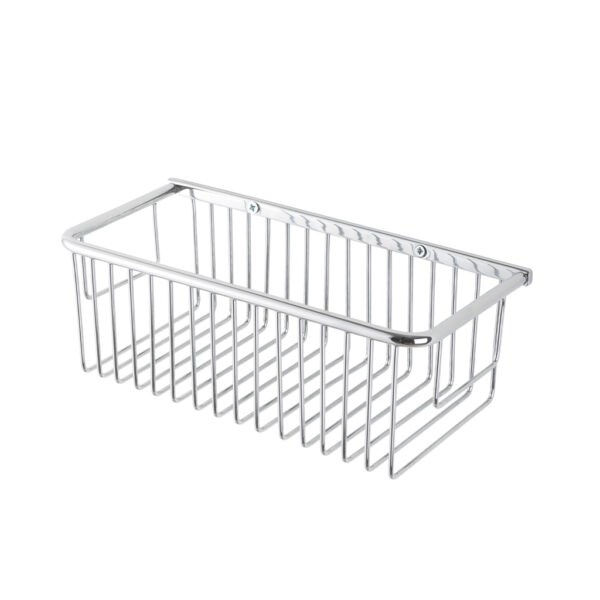 Eastbrook Rectangular Shower Basket - Chrome