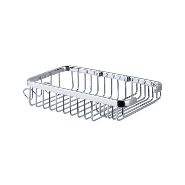 Eastbrook Rectangular Shower Basket - 265mm Wide - Chrome